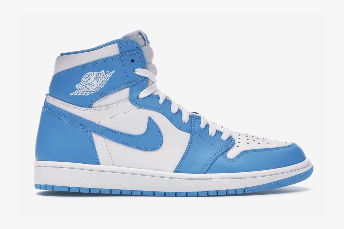 carolina blue jordans 1 release date